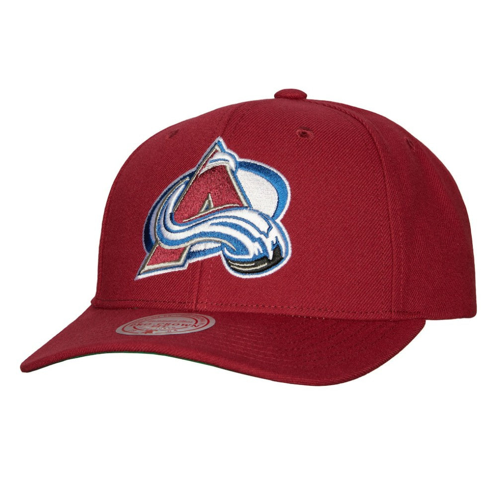 Colorado Avalanche Mitchell & Ness Team Ground Pro Adjustable Hat - Burgundy | US 201148380