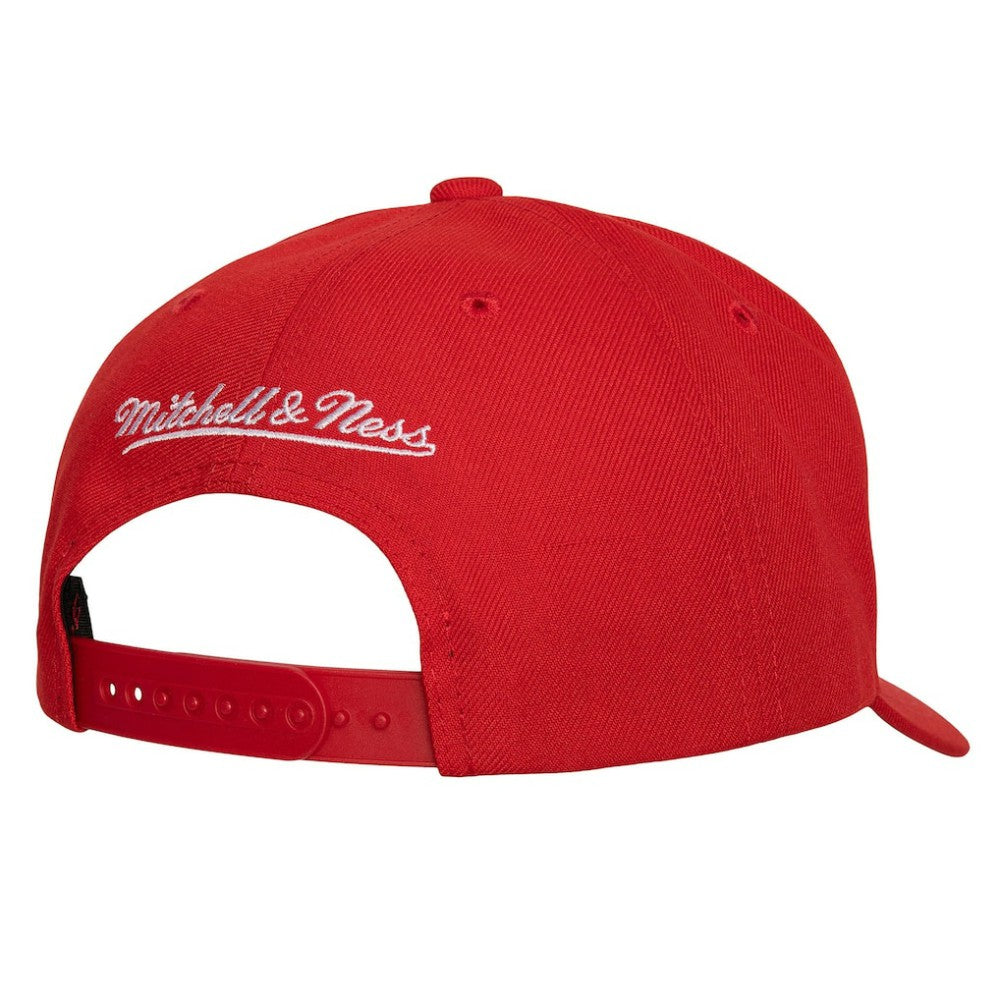 Detroit Red Wings Mitchell & Ness Team Ground Pro Adjustable Hat - Red | US 201148382