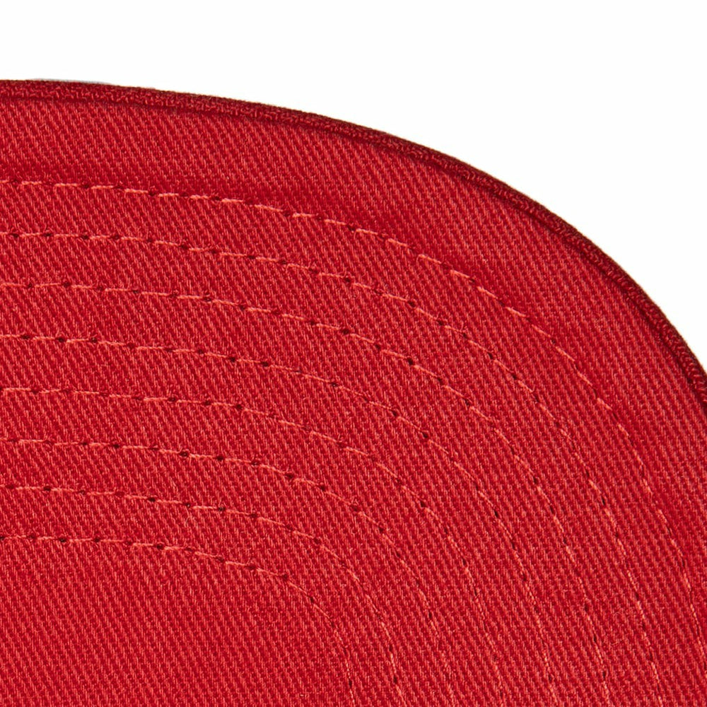 Chicago Bulls Core Snapback Hat White/Red - Mitchell & Ness