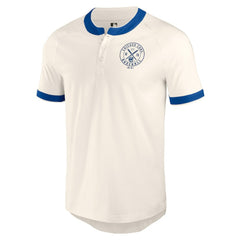 Chicago Cubs Darius Rucker Collection by Fanatics Henley Raglan T-Shirt - White T-shirts