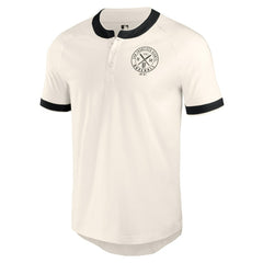 San Francisco Giants Darius Rucker Collection by Fanatics Henley Raglan T-Shirt - White T-shirts