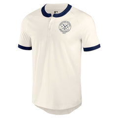 Houston Astros Darius Rucker Collection by Fanatics Henley Raglan T-Shirt - White T-shirts