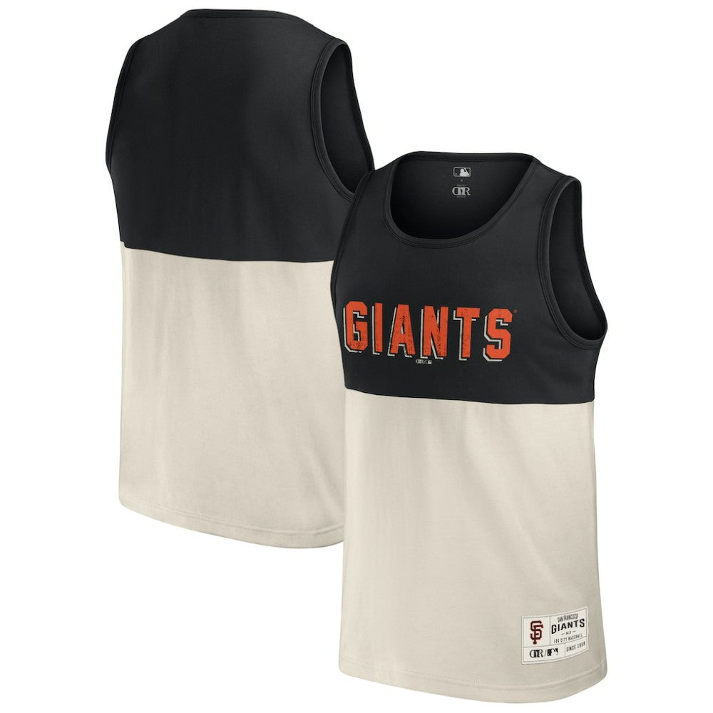 San Francisco Giants Darius Rucker Collection by Fanatics Colorblock Tank Top - Black Tanks