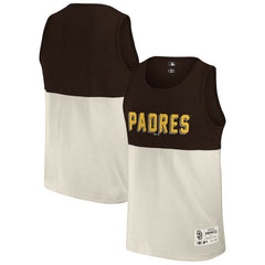 San Diego Padres Darius Rucker Collection by Fanatics Colorblock Tank Top - Brown Tanks