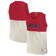 St. Louis Cardinals Darius Rucker Collection by Fanatics Colorblock Tank Top - Red Tanks