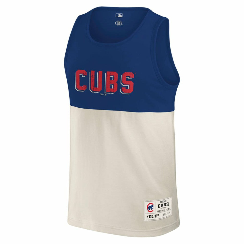 Chicago Cubs Darius Rucker Collection by Fanatics Colorblock Tank Top - Royal Tanks