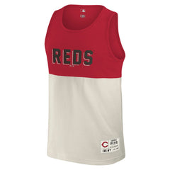 Cincinnati Reds Darius Rucker Collection by Fanatics Colorblock Tank Top - Red Tanks