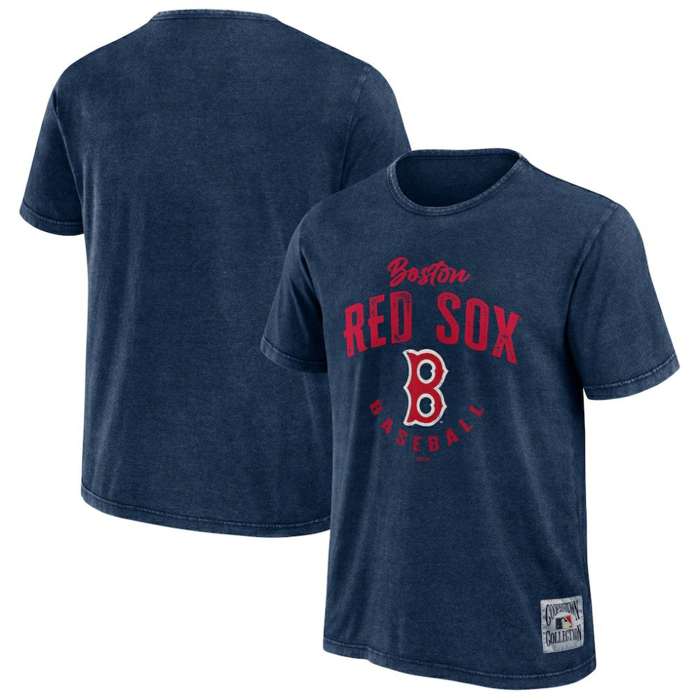 Boston Red Sox Darius Rucker Collection by Fanatics Cooperstown Collection Washed T-Shirt - Navy T-shirts