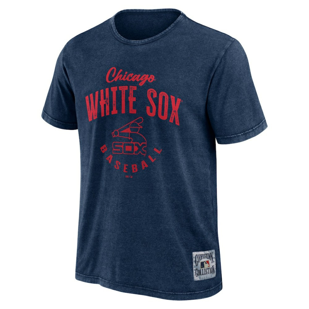Chicago White Sox Darius Rucker Collection by Fanatics Cooperstown Collection Washed T-Shirt - Heather Navy T-shirts