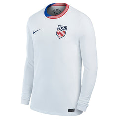 USMNT 2024 Home Replica Long Sleeve Jersey White - Nike outlet