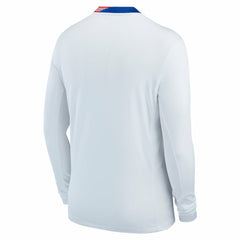 USMNT 2024 Home Replica Long Sleeve Jersey White - Nike outlet