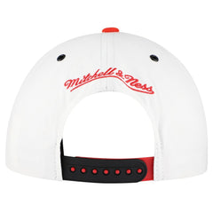 Chicago Bulls Day 4 Snapback Hat White - Mitchell & Ness