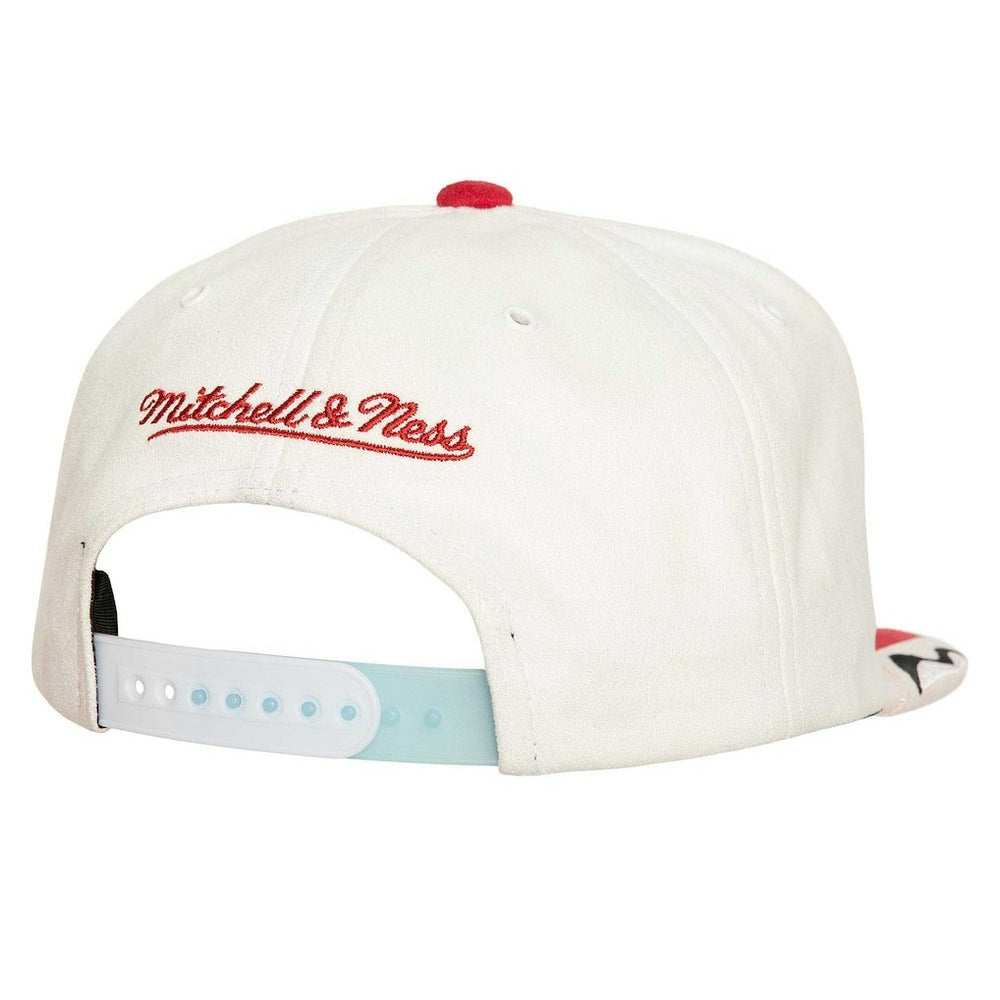 Chicago Bulls Day 6 Snapback Hat White/Red - Mitchell & Ness