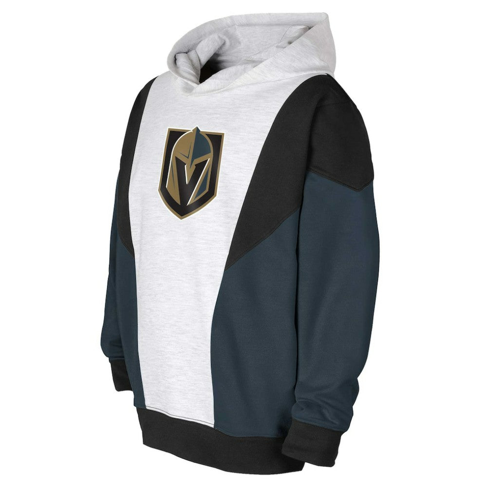 Vegas Golden Knights Youth Champion League Fleece Pullover Hoodie - Ash/Black | US 201156894