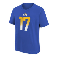 Puka Nacua Los Angeles Rams Youth Player Name & Number T-Shirt - Royal T-shirts