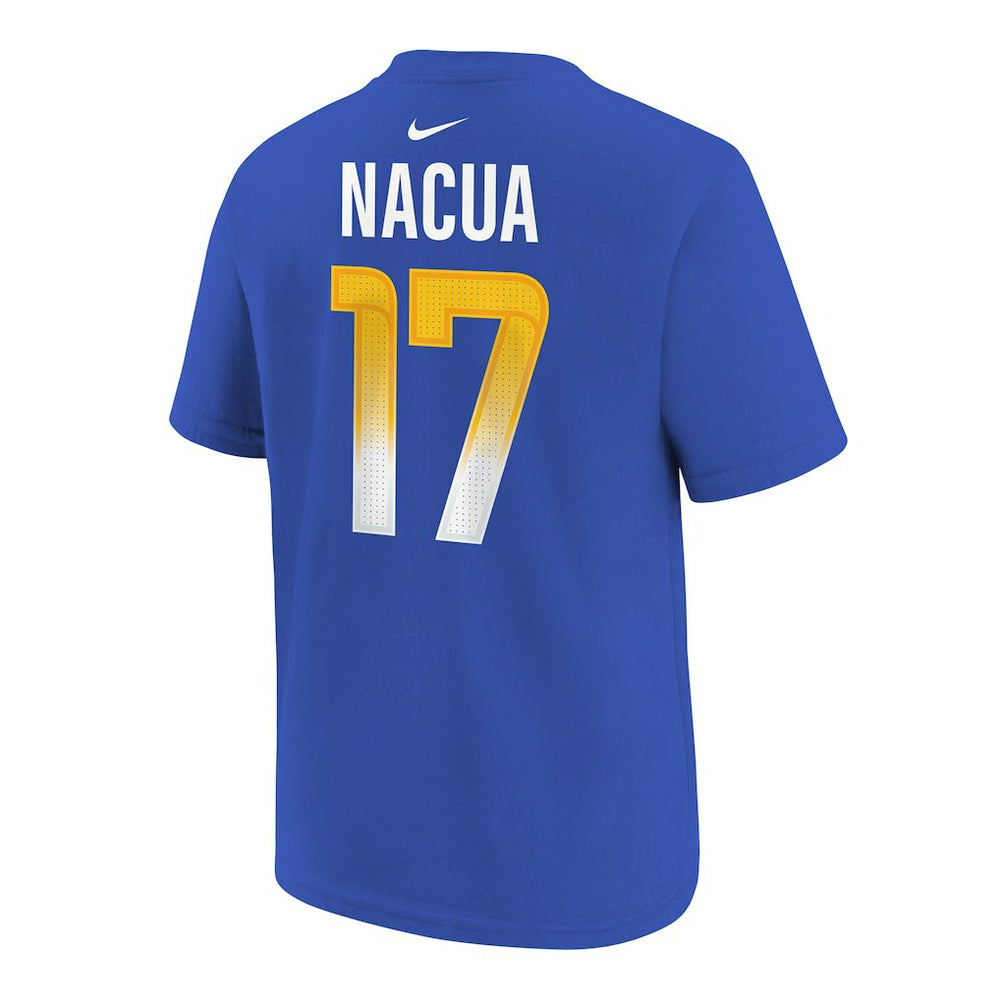 Puka Nacua Los Angeles Rams Youth Player Name & Number T-Shirt - Royal T-shirts