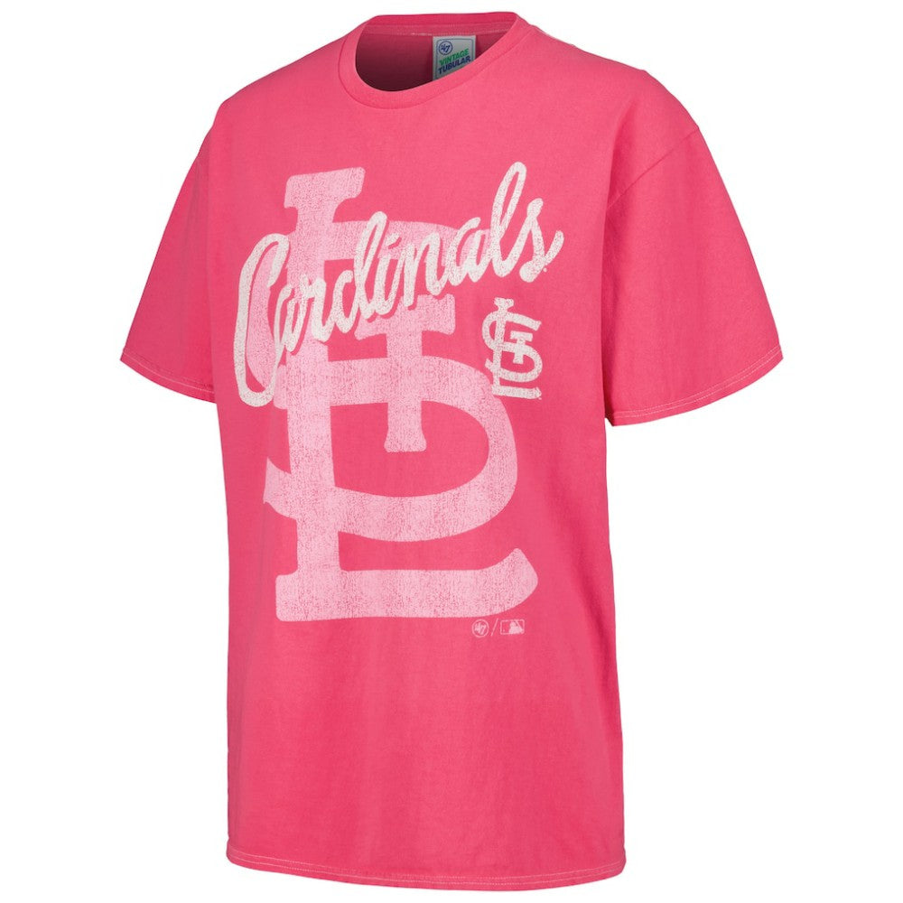 St. Louis Cardinals '47 Women's Dopamine Tradition T-Shirt - Pink T-shirts