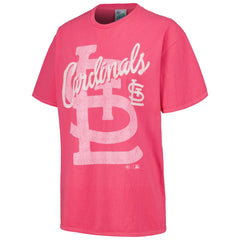 St. Louis Cardinals '47 Women's Dopamine Tradition T-Shirt - Pink T-shirts