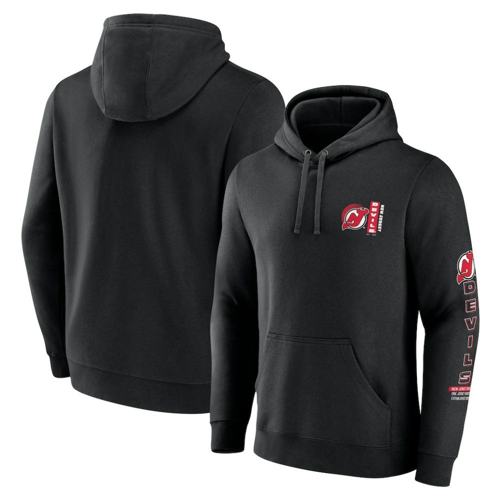 New Jersey Devils Fanatics Revolution Pullover Hoodie - Black | US 201158980