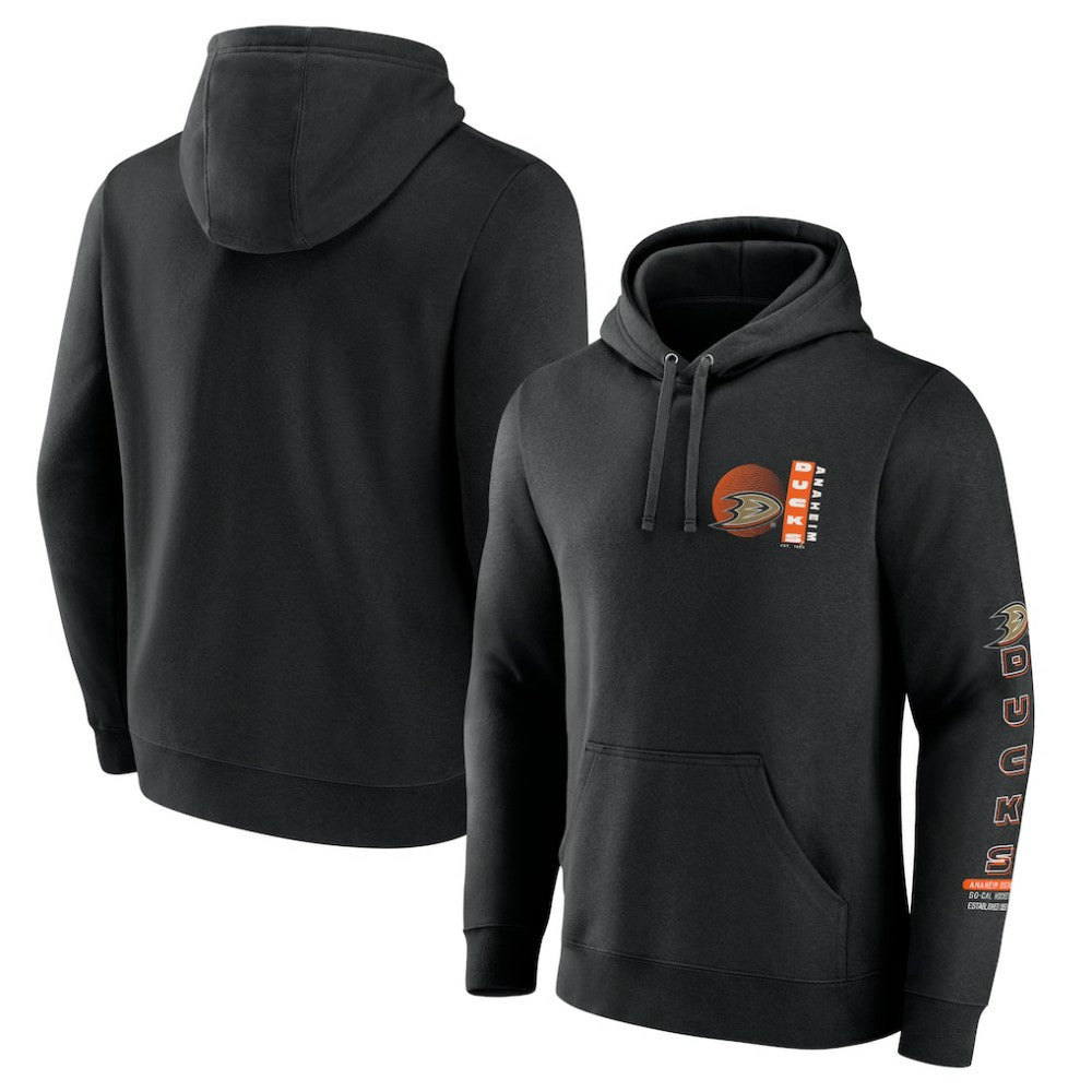 Anaheim Ducks Fanatics Revolution Pullover Hoodie - Black | US 201158999