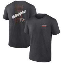 Philadelphia Flyers Fanatics Backbone T-Shirt - Heather Charcoal | US 201159011
