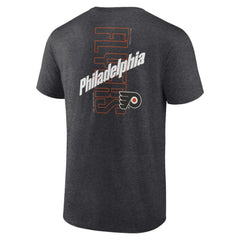 Philadelphia Flyers Fanatics Backbone T-Shirt - Heather Charcoal | US 201159011