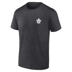 Toronto Maple Leafs Fanatics Backbone T-Shirt - Heather Charcoal | US 201159021