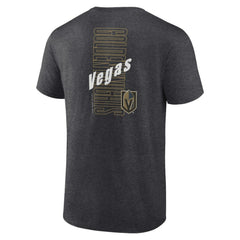 Vegas Golden Knights Fanatics Backbone T-Shirt - Heather Charcoal | US 201159028