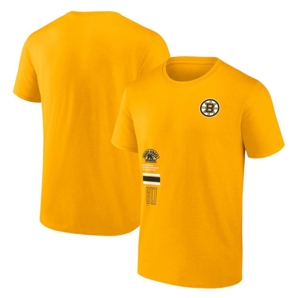Boston Bruins Fanatics Represent T-Shirt - Gold | US 201159053