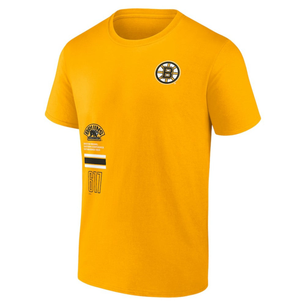 Boston Bruins Fanatics Represent T-Shirt - Gold | US 201159053
