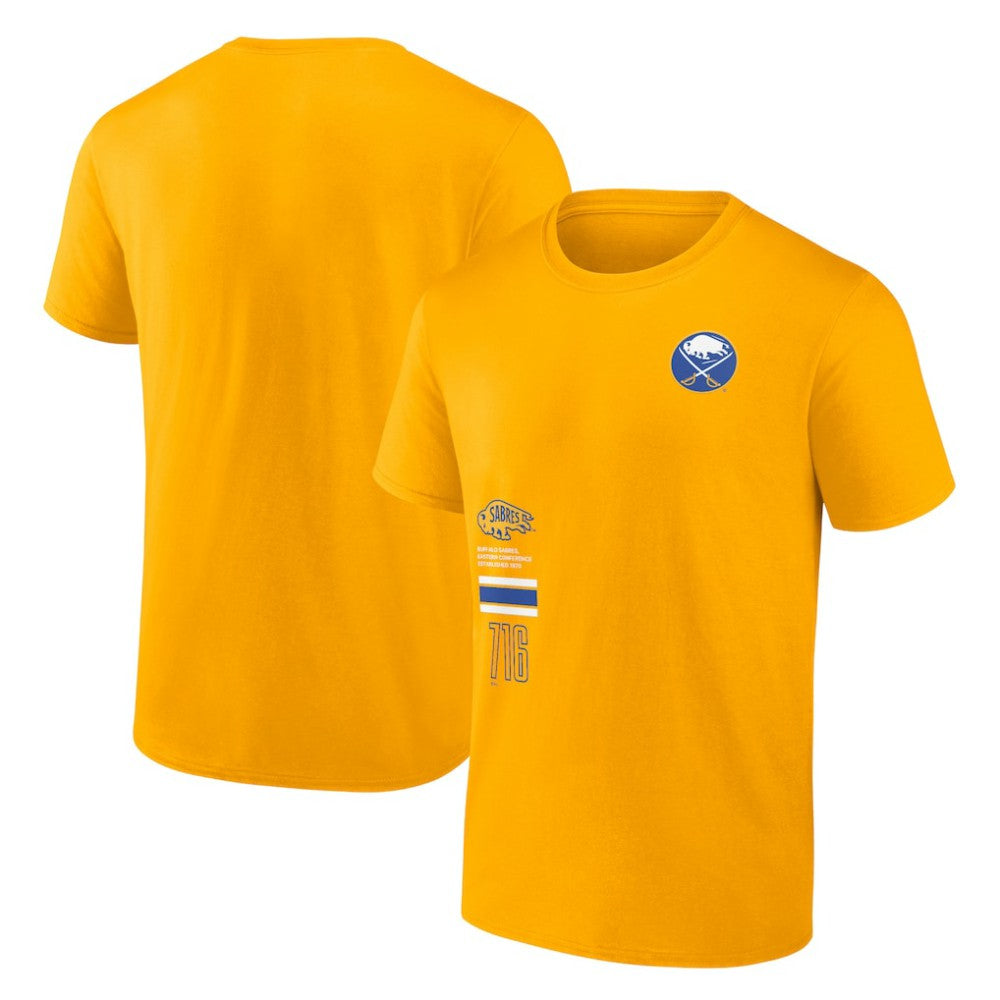 Buffalo Sabres Fanatics Represent T-Shirt - Gold | US 201159057