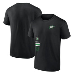 Dallas Stars Fanatics Represent T-Shirt - Black | US 201159061