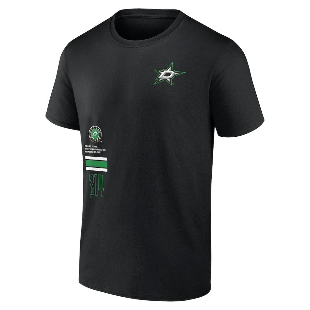 Dallas Stars Fanatics Represent T-Shirt - Black | US 201159061