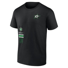 Dallas Stars Fanatics Represent T-Shirt - Black | US 201159061