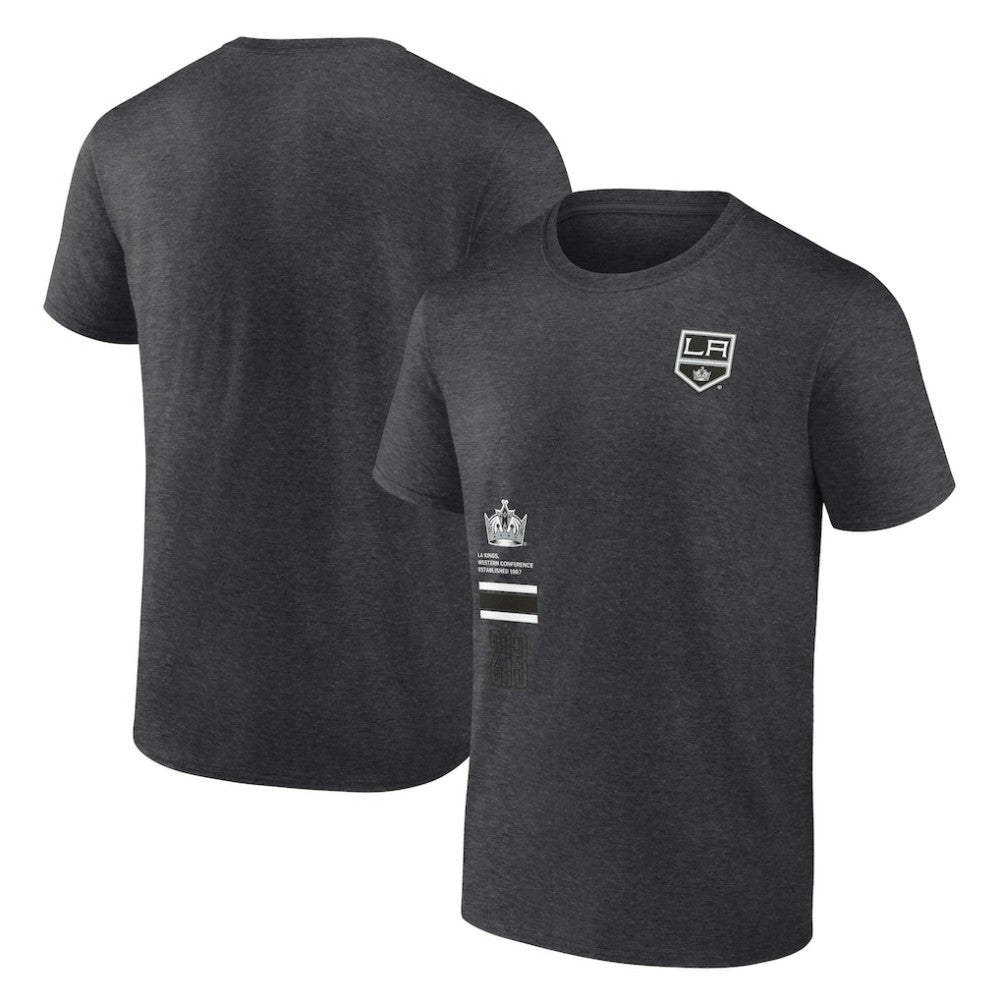 Los Angeles Kings Fanatics Represent T-Shirt - Heather Charcoal | US 201159069