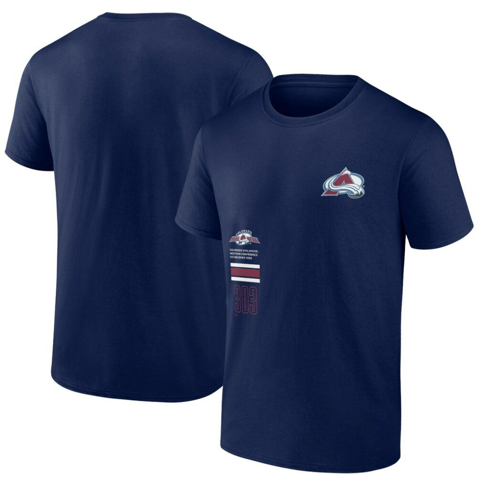 Colorado Avalanche Fanatics Represent T-Shirt - Navy | US 201159071