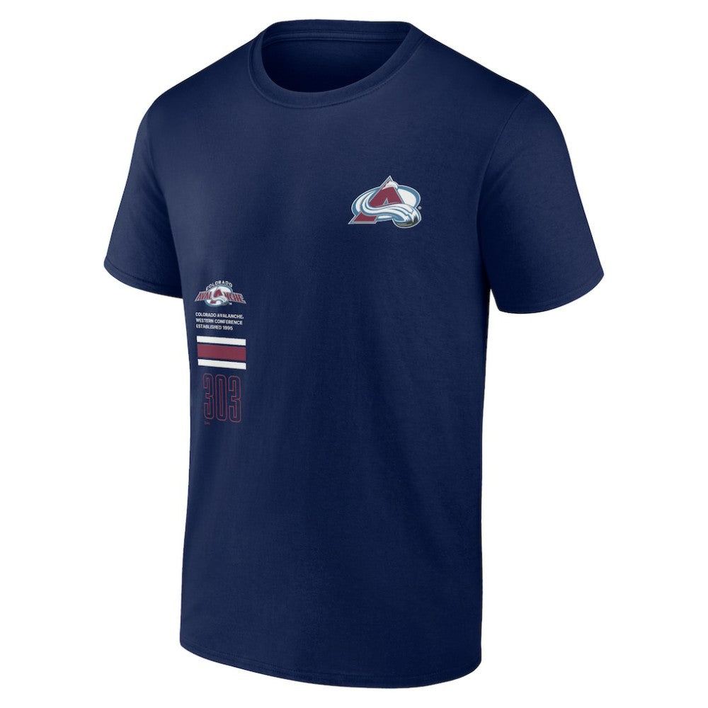 Colorado Avalanche Fanatics Represent T-Shirt - Navy | US 201159071