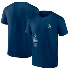 Seattle Kraken Fanatics Represent T-Shirt - Deep Sea Blue | US 201159073