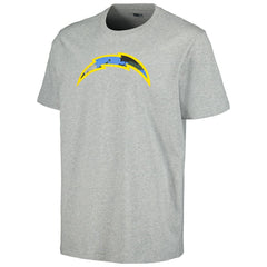 Los Angeles Chargers New Era Camo Logo T-Shirt - Gray T-shirts