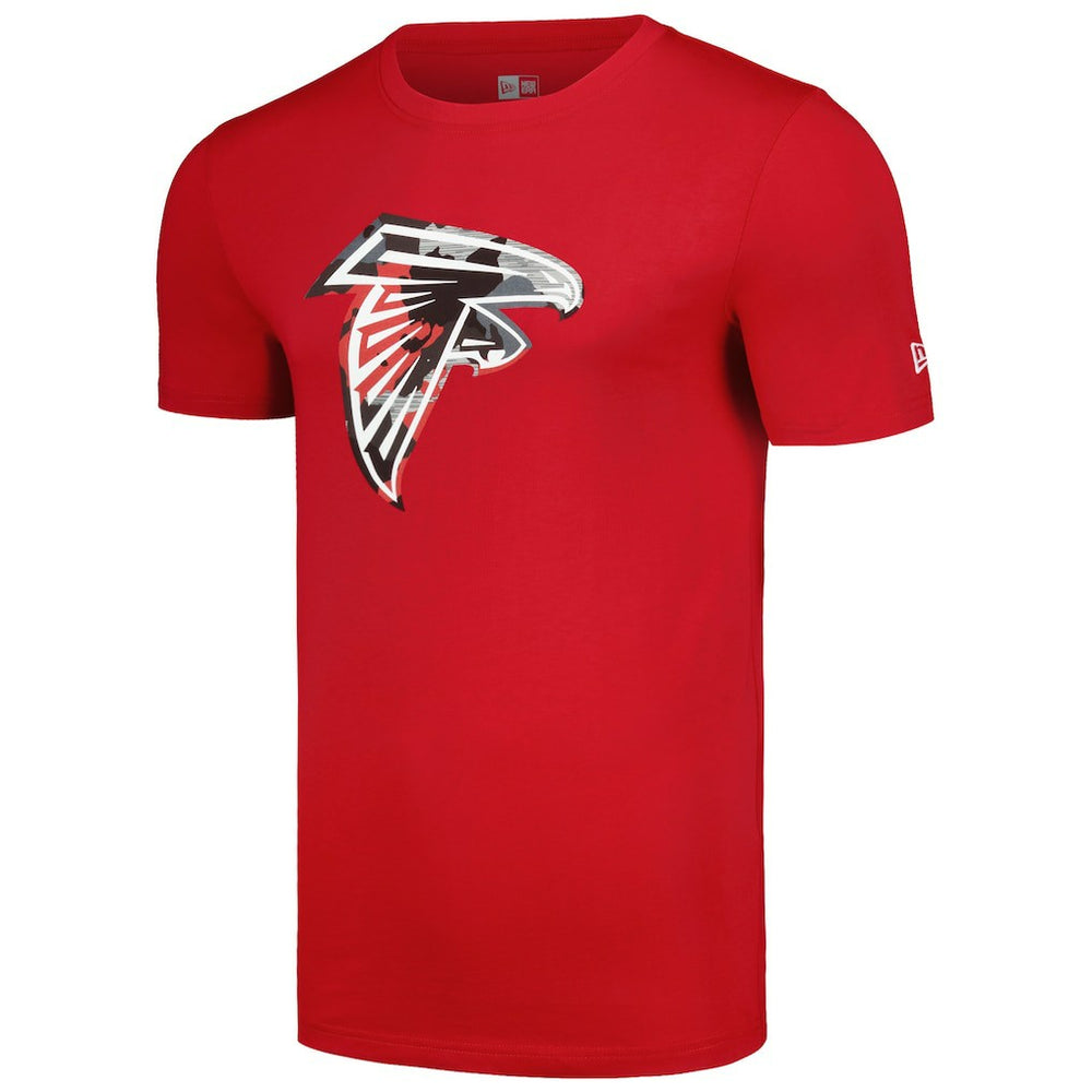 Atlanta Falcons New Era Camo Logo T-Shirt - Red T-shirts