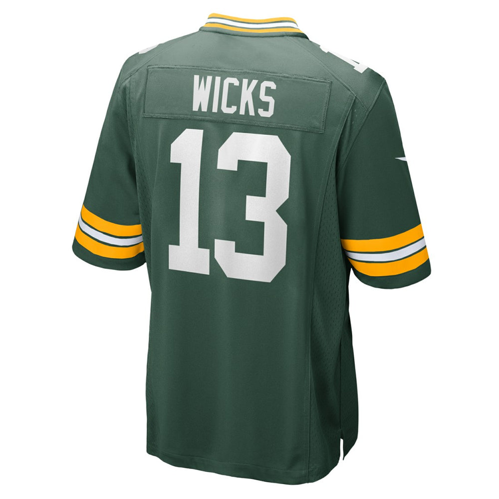 Dontayvion Wicks Green Bay Packers Game Jersey - Green Jerseys
