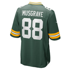 Luke Musgrave Green Bay Packers Game Jersey - Green Jerseys