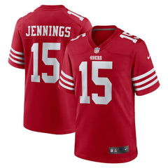 Jauan Jennings San Francisco 49ers Game Jersey - Scarlet Jerseys