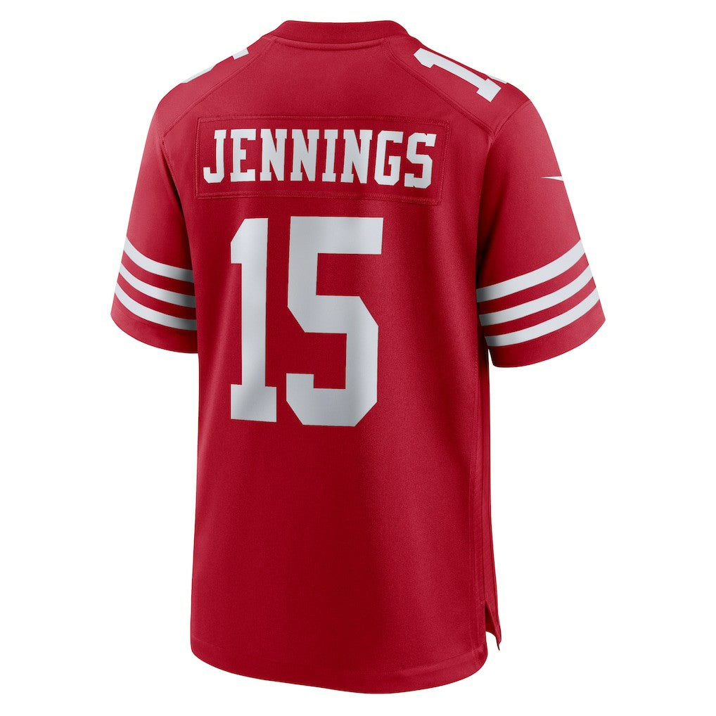 Jauan Jennings San Francisco 49ers Game Jersey - Scarlet Jerseys