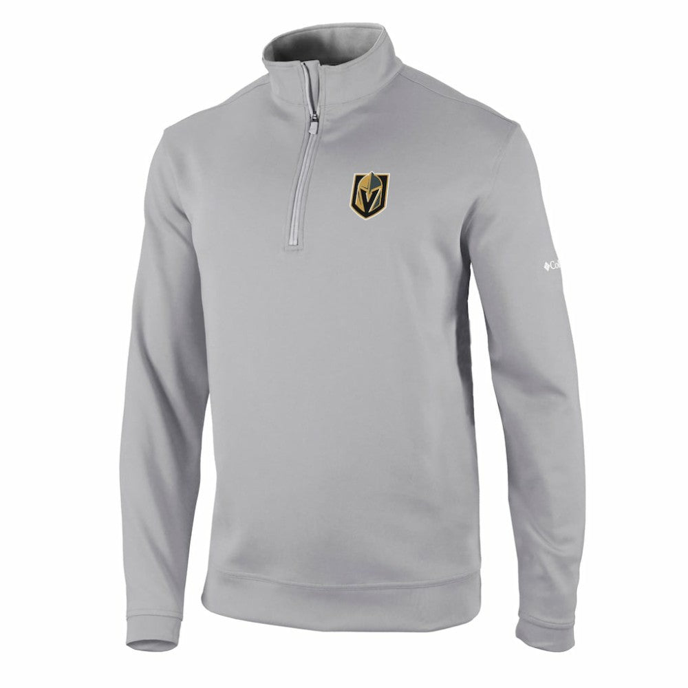 Vegas Golden Knights Columbia Wickham Hills Omni-Wick Quarter-Zip Jacket - Gray | US 201165223