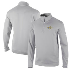 Nashville Predators Columbia Wickham Hills Omni-Wick Quarter-Zip Jacket - Gray | US 201165226
