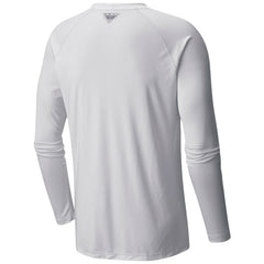 Seattle Kraken Columbia Terminal Tackle Omni-Shade Raglan Long Sleeve T-Shirt - White | US 201165253
