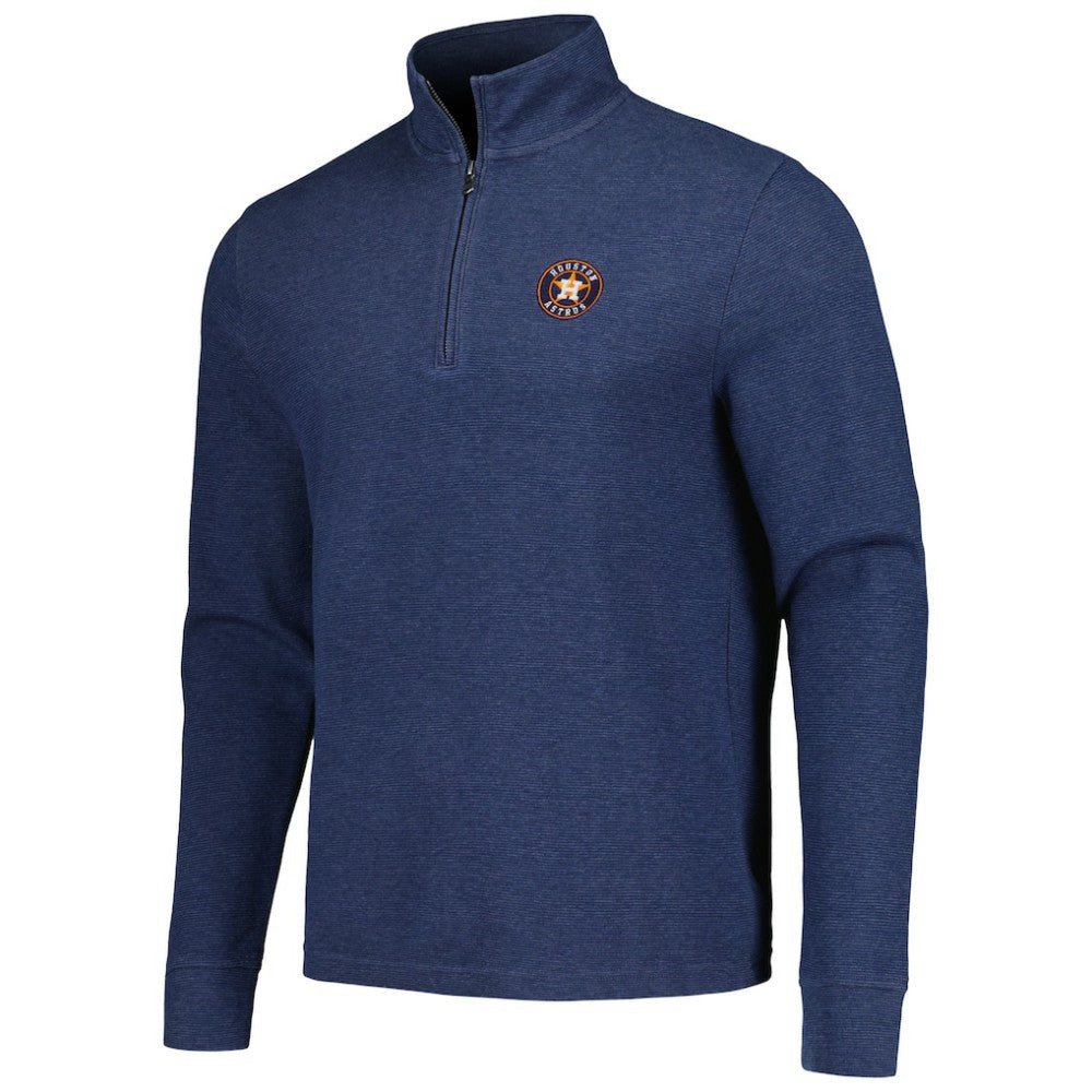 Houston Astros Vineyard Vines Saltwater Quarter-Zip Jacket - Navy Jackets