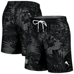 Las Vegas Raiders Santiago Palms Board Shorts - Black Shorts