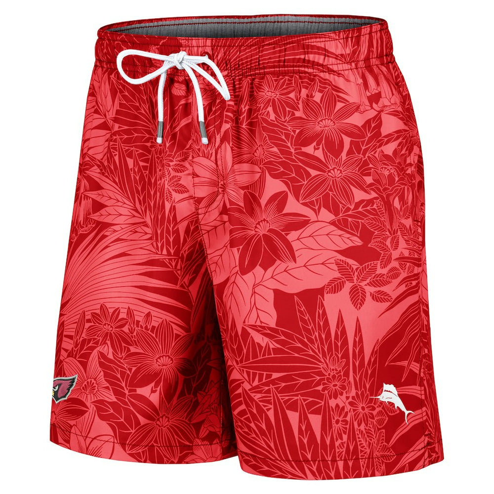 Arizona Cardinals Santiago Palms Board Shorts - Cardinal Shorts